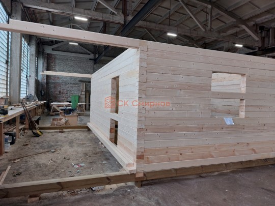 Май 2022 - баня из бруса №123