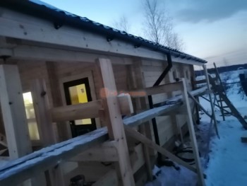 Фото №20: баня из бруса 118