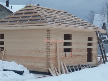 Фото №1: баня из бруса 119