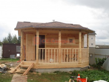 Фото №2: баня из бруса 28