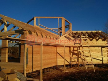 Фото №105: баня из бруса 33