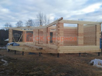 Фото №74: баня из бруса 33