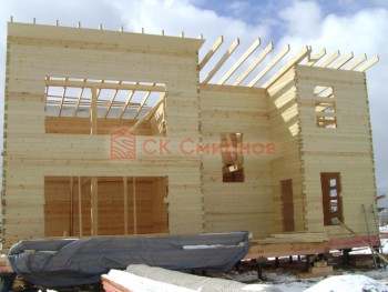 Фото №22: дом из бруса 34