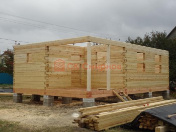 Фото №19: дом из бруса 44