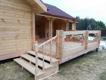 Фото №17: баня из бруса 49