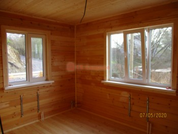 Фото №76: дом из бруса 64