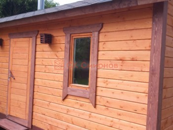 Фото №5: баня из бруса 78