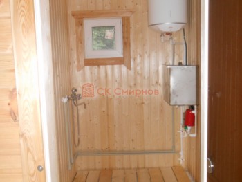 Фото №7: баня из бруса 86