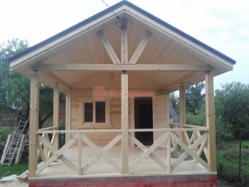 Фото №2: баня из бруса 97